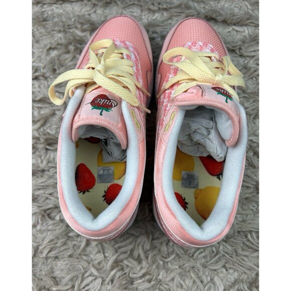 Nike Air Max 1 Premium Strawberry Lemonade' CJ0609-600 Men’s Sz 7 Women’s Sz 8.5 - Picture 7 of 10